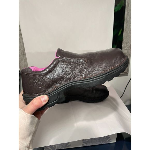 WOLVERINE  Bailey Soft Toe Slip-on‎ Shoes Slip Resistant Sz 8.5M - Picture 1 of 10